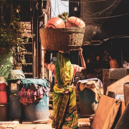 Dharavi slum