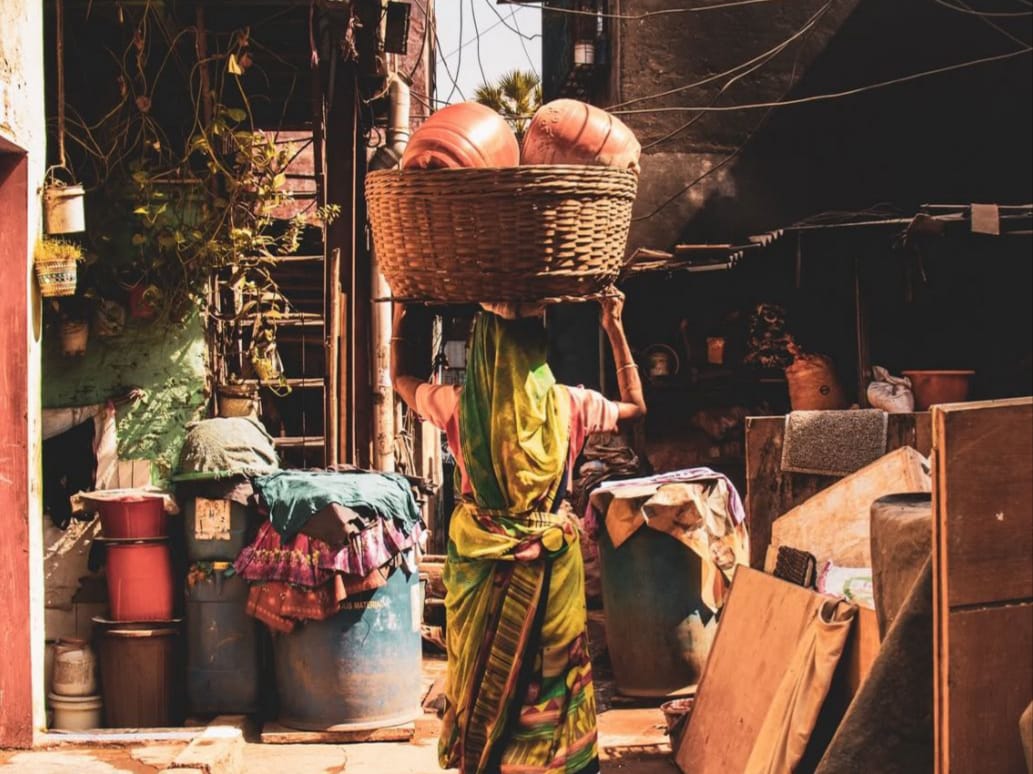 Dharavi slum