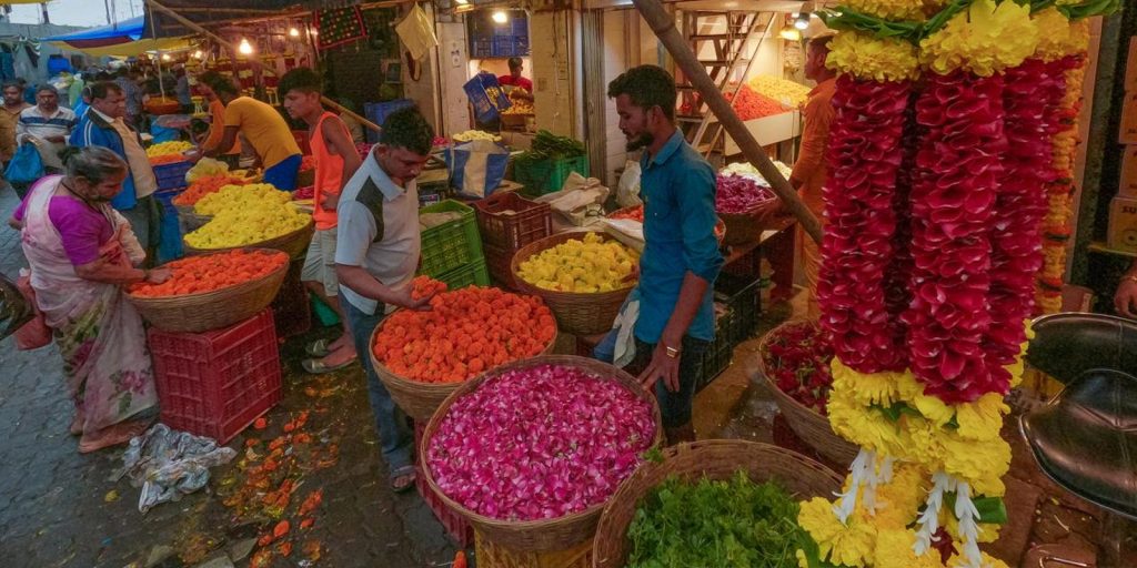 dadar flower market