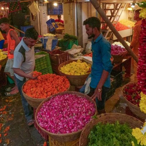dadar flower market